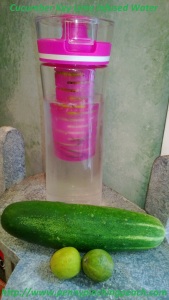 Cucumber Key Lime Infused Water
