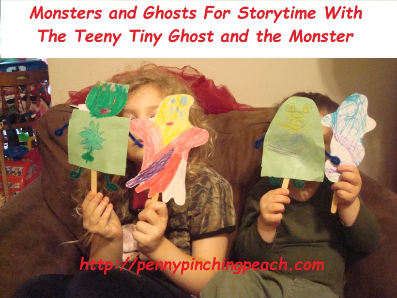 Monster and Ghost Puppets