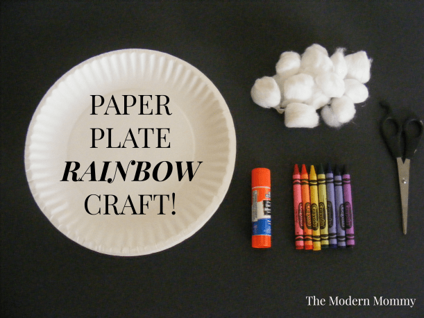 Paper Plate Rainbow