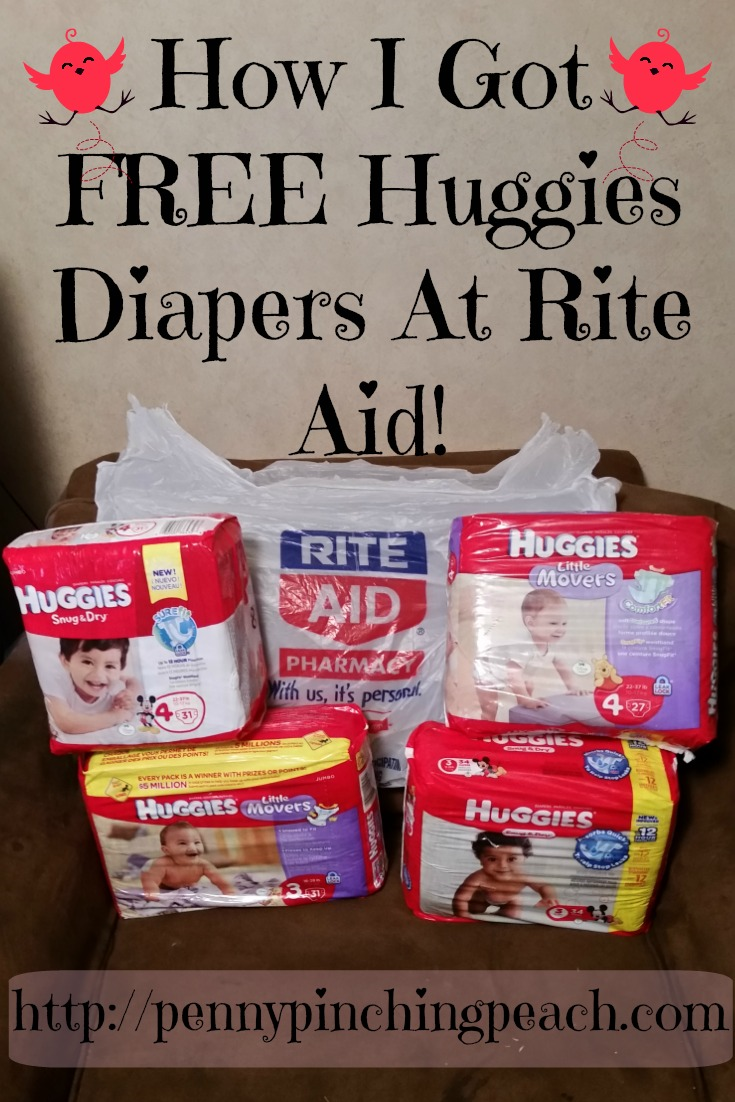Free huggies at Rite Aid
