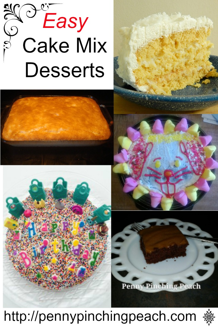 Easy Cake Mix Desserts